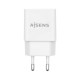 AISENS Cargador USB 10W Alta Eficiencia, 5V/2A, Blanco - A110-0526